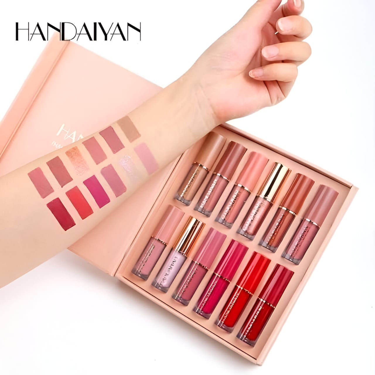 GMG Handiyan Lipstick set of 12 Matte velvet liquid lipstick