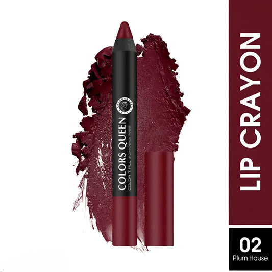 COLORS QUEEN COLOR IT ALL LIP CRAYON, PLUM HOUSE